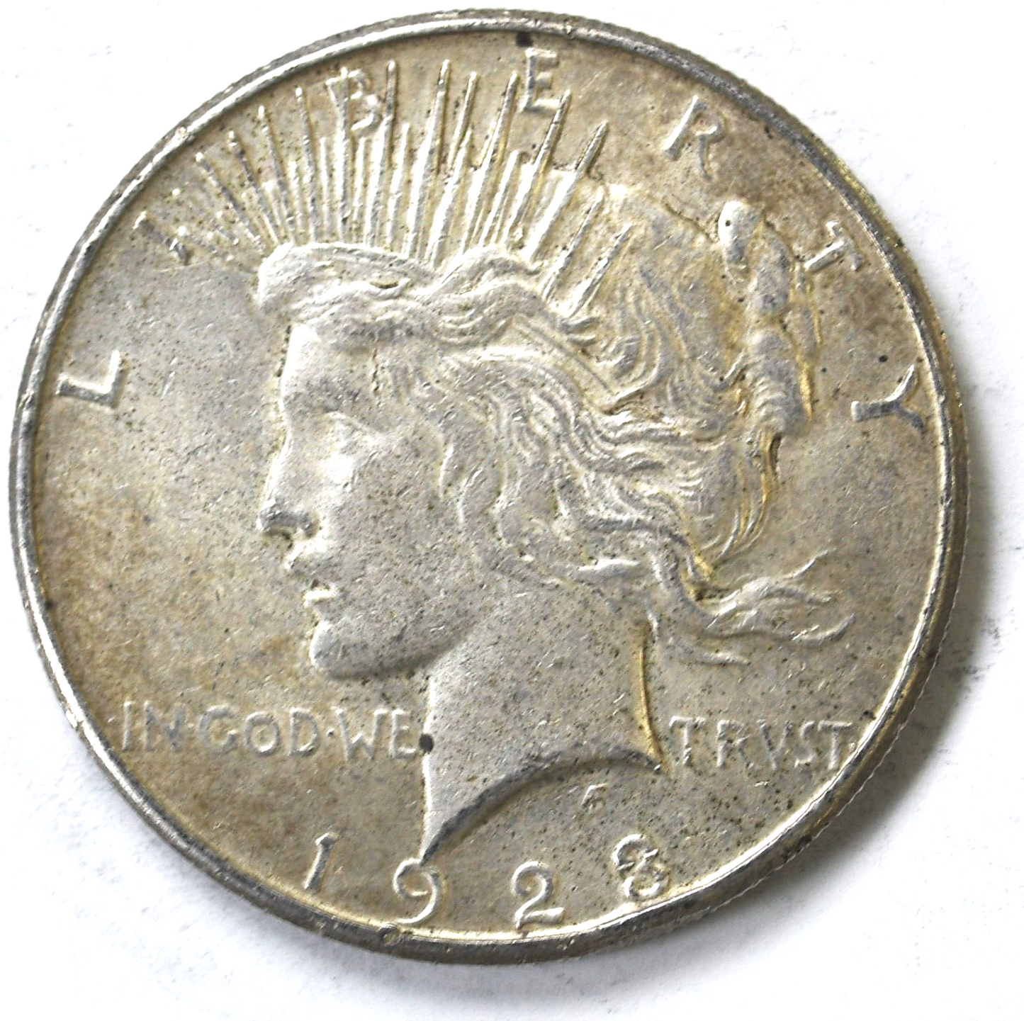 1923 S $1 Peace Silver One Dollar US San Francisco Rare