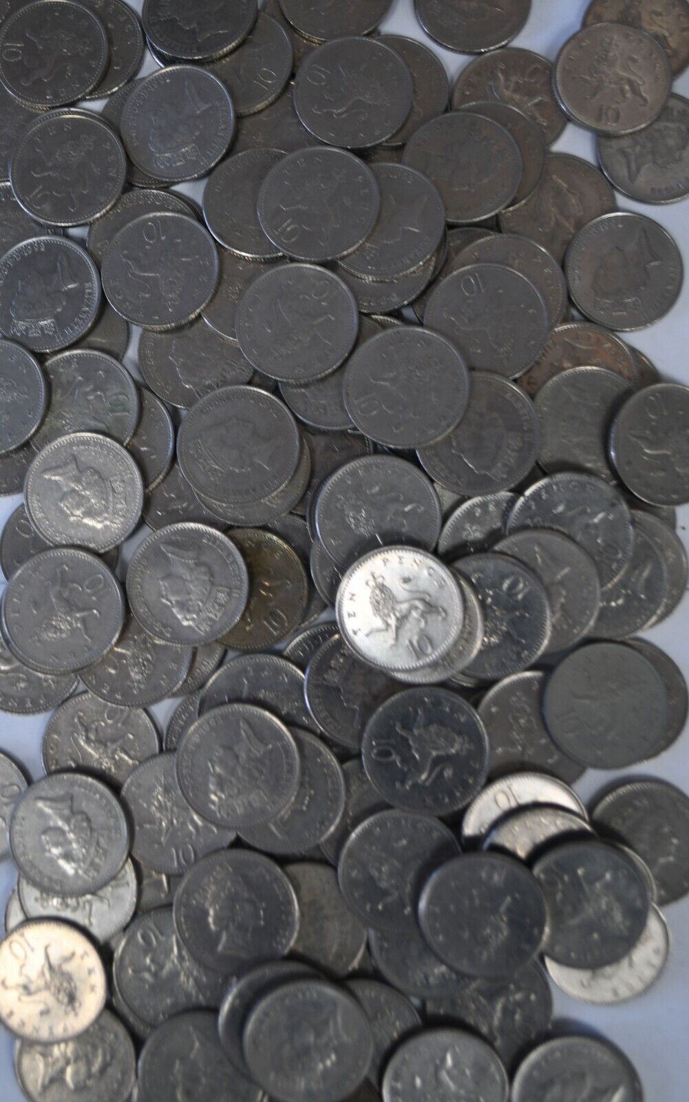 150pc Great Britain 10 Ten Pence Coins 1992-2006