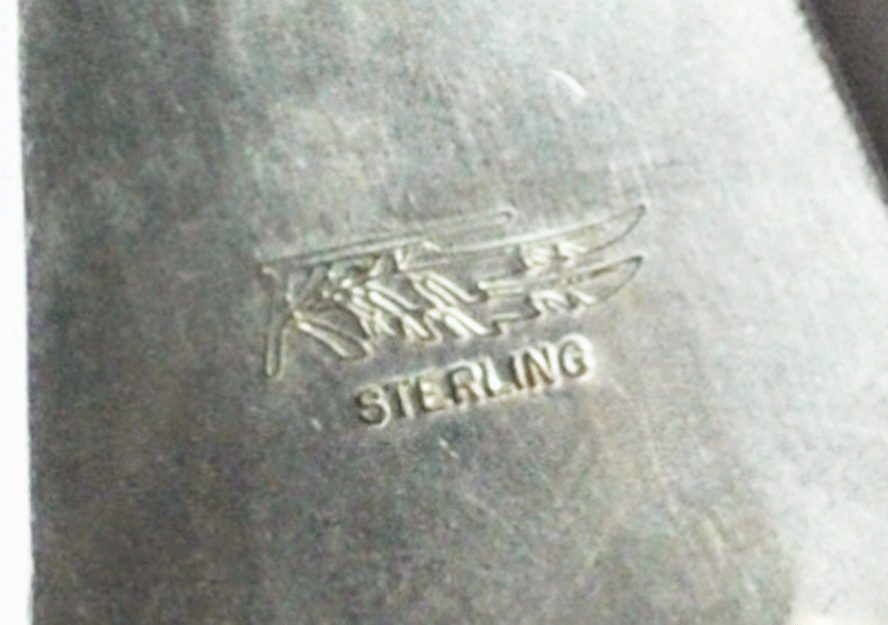 Sterling Feather Signed Turquoise Lapis Onyx Coral Inlay Earrings 2" x 31mm