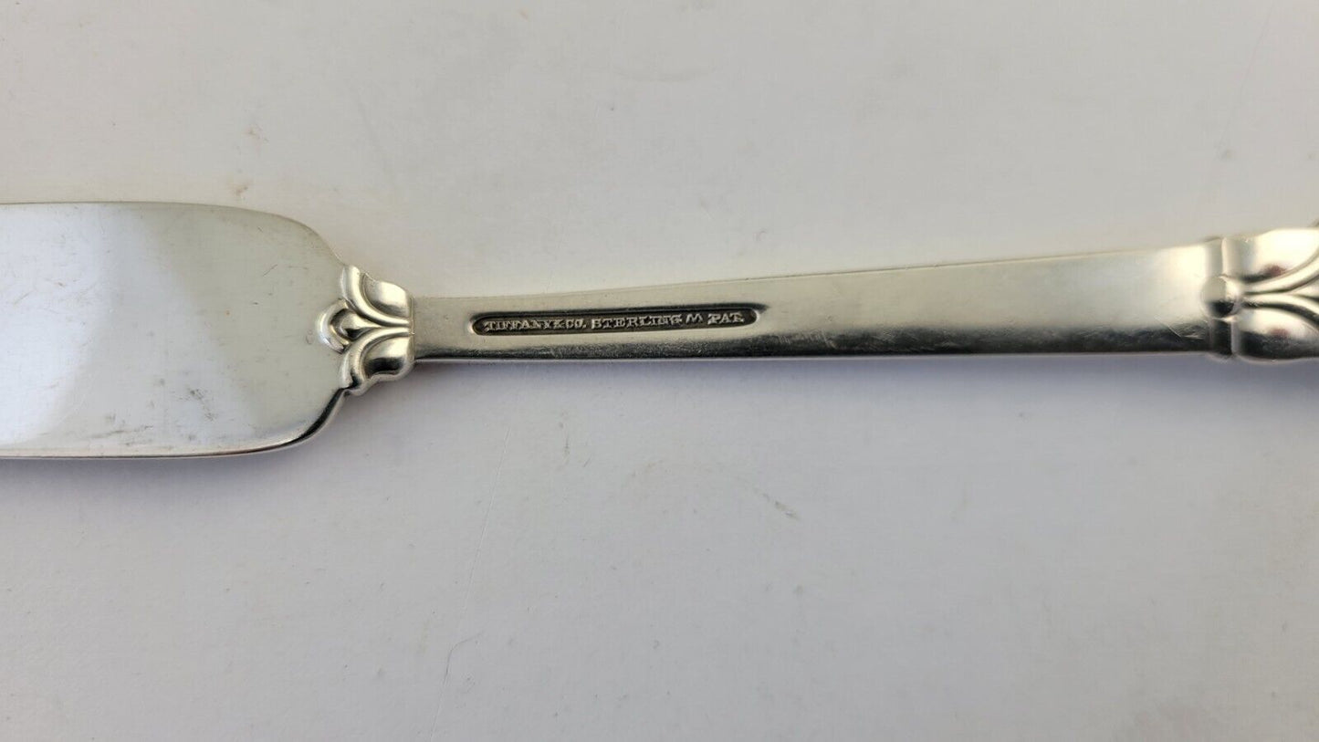 1947 Palmette by Tiffany & Co. Sterling 6 1/4" Flat Butter Spreader 1oz. Mono