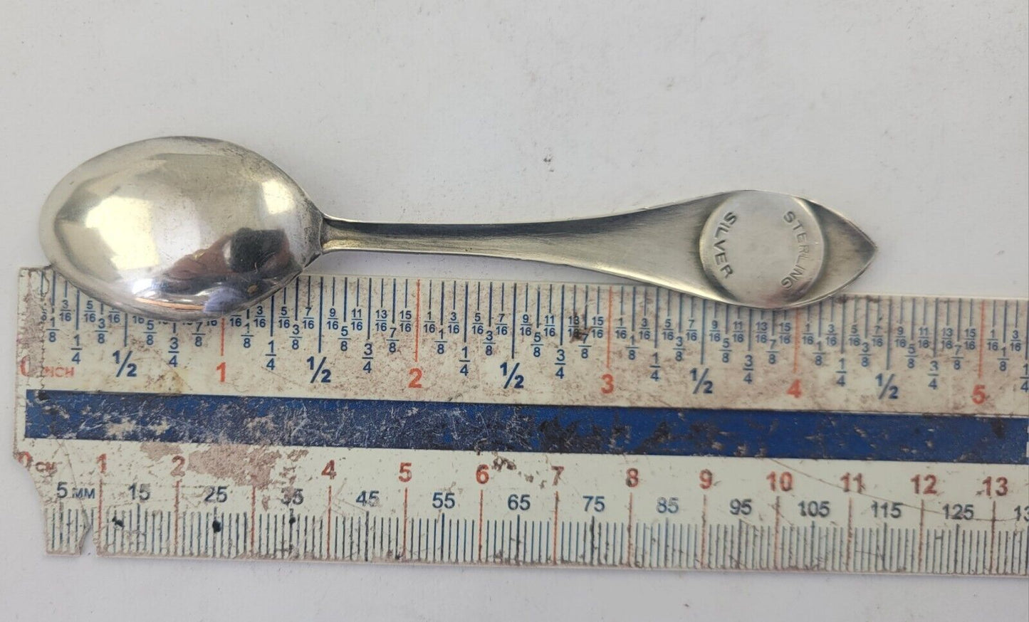 Will Rogers Memorial Claremore Oklahoma Sterling 4 1/2" Souvenir Spoon .39oz.
