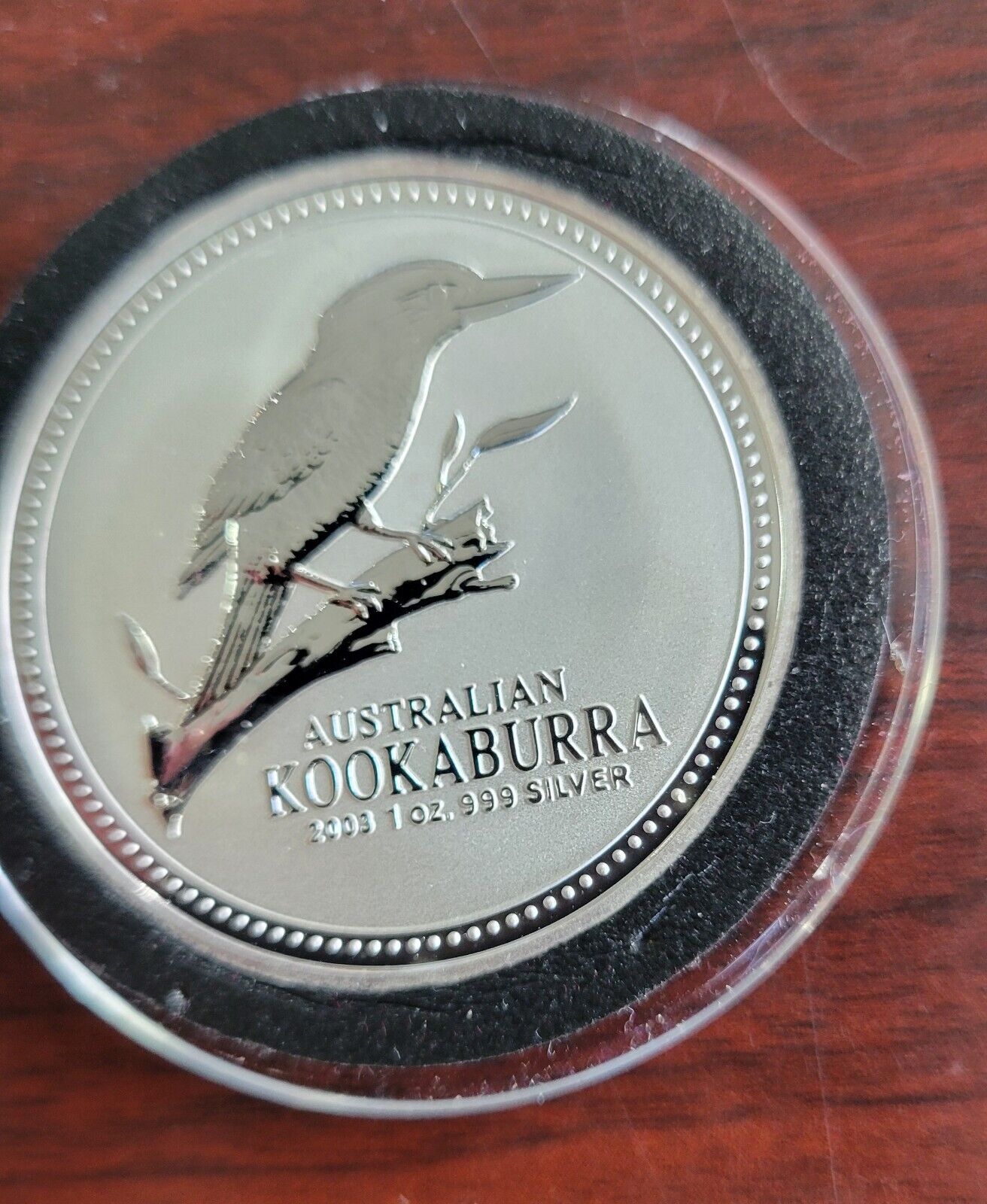2003 Australian Kookaburra 1oz. Silver .999 Fine Dollar Coin Perth Mint