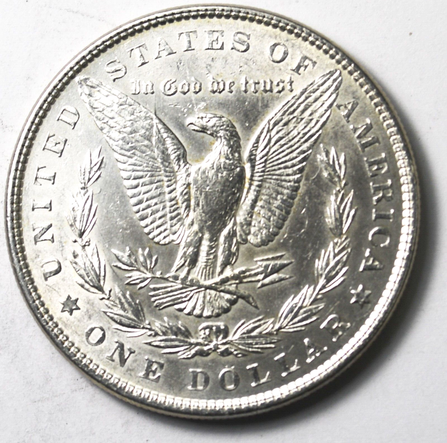 1878 $1 Morgan Silver One Dollar Philadelphia 79 Rev VAM 202A