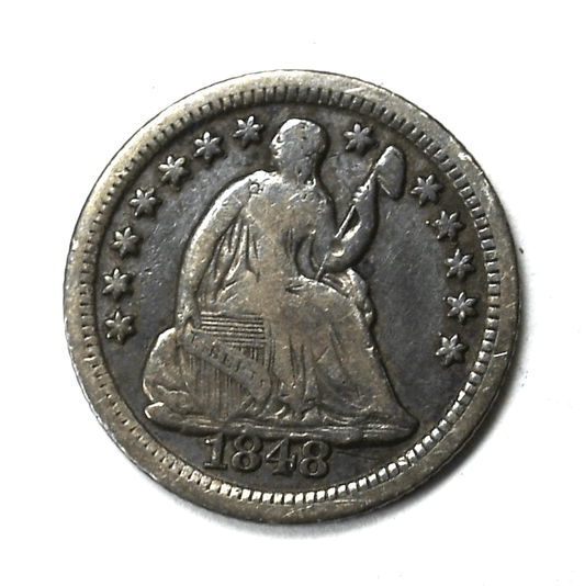 1841 H10c Seated Liberty Silver Half Dime Philadelphia Rare 5c