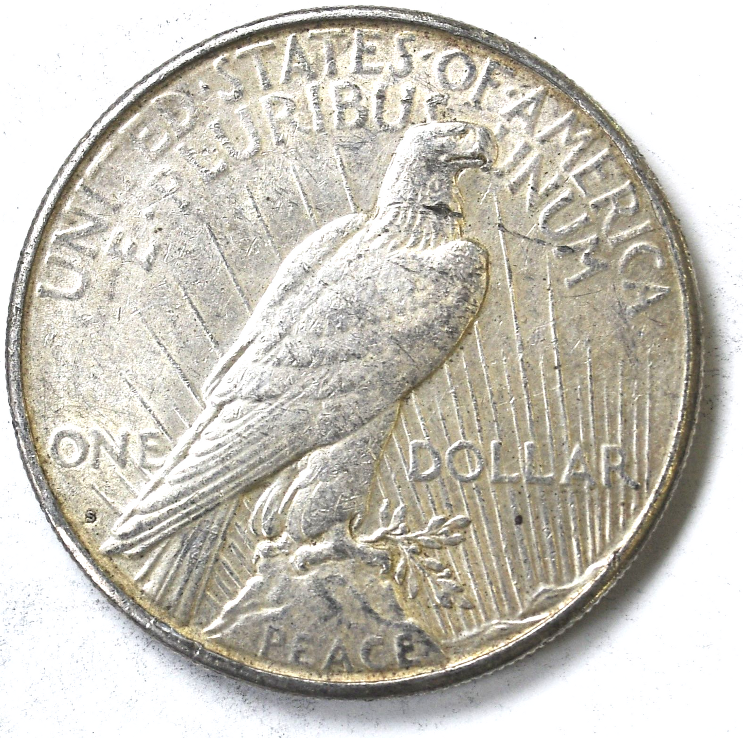 1923 S $1 Peace Silver One Dollar US San Francisco Rare