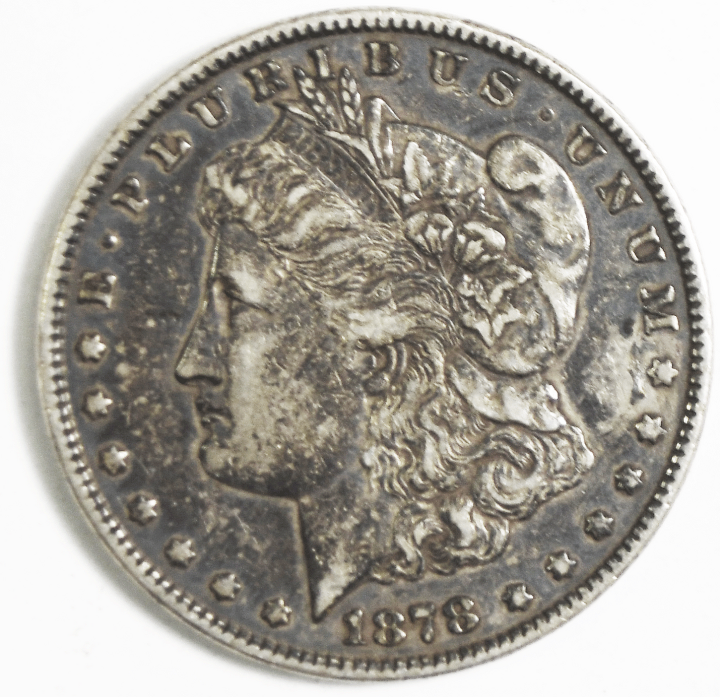 1878 7TF $1 Morgan American Silver One Dollar US Philadelphia VAM 160