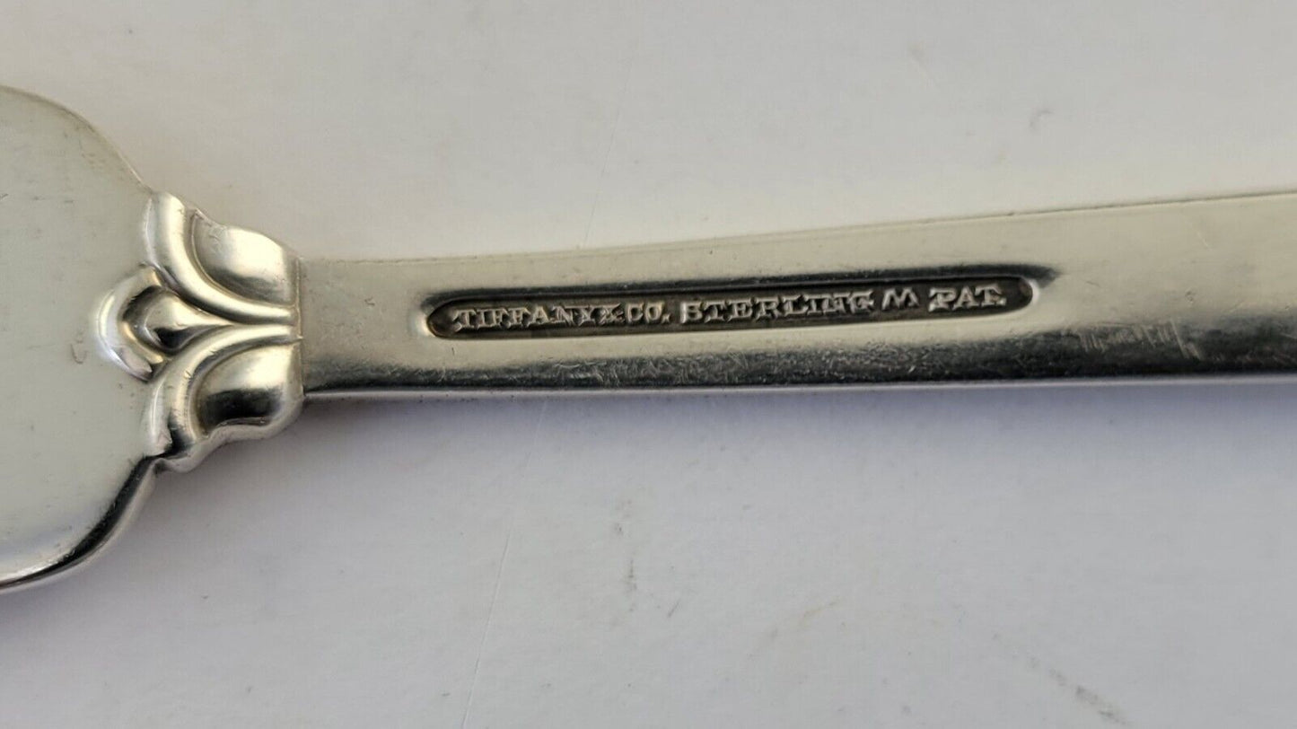 1947 Palmette by Tiffany & Co. Sterling 6 1/4" Flat Butter Spreader 1oz. Mono