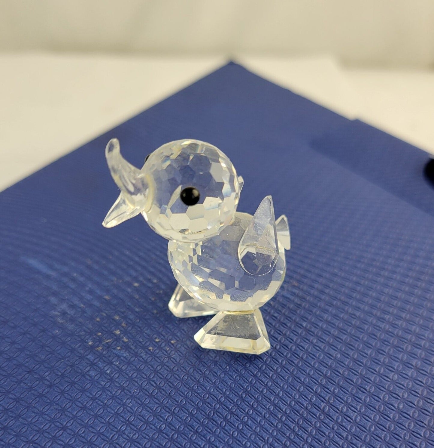 Swarovski Crystal Duckling Figurine Austria No Box 1  1/2" Tall
