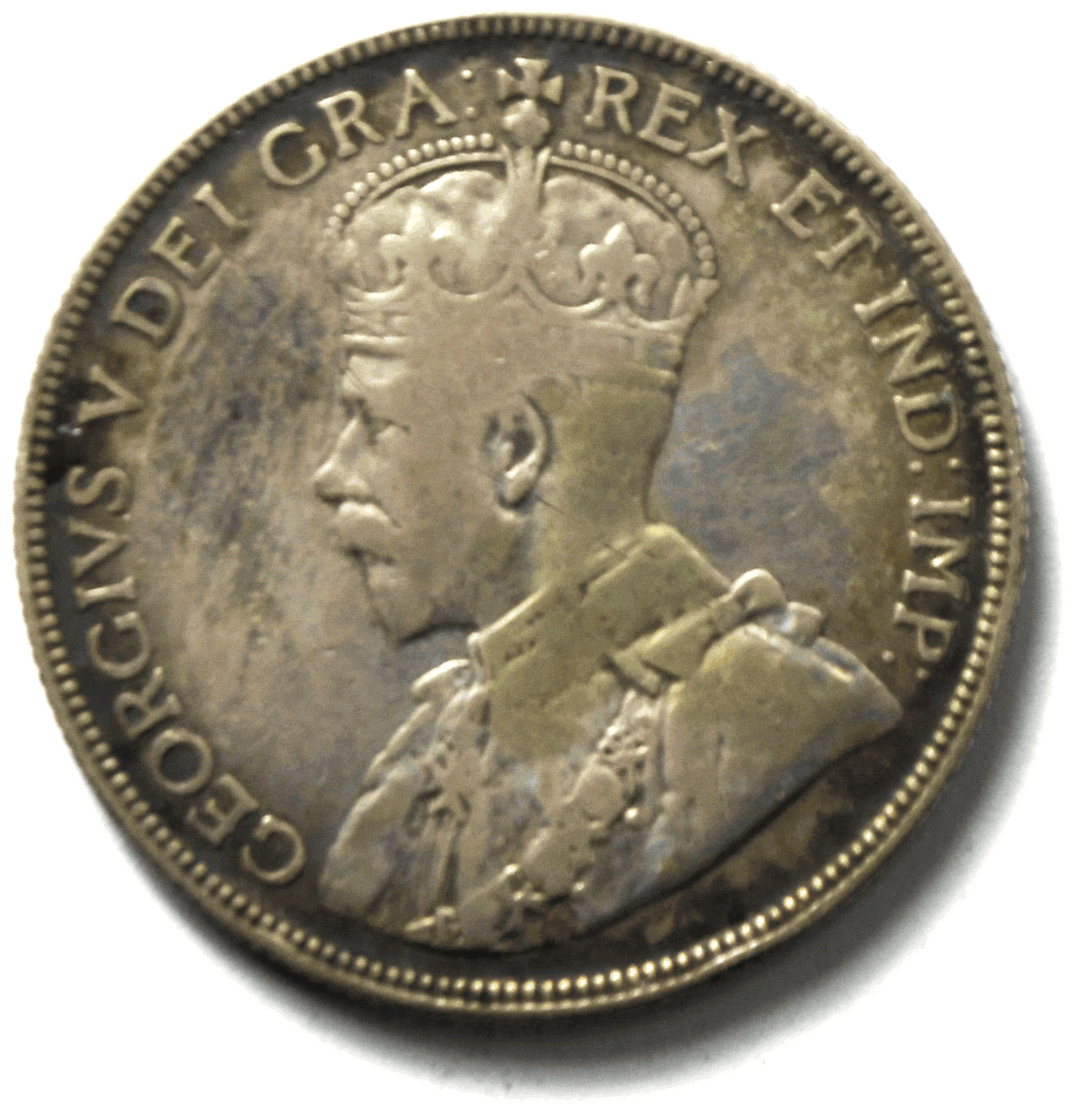 1936 50c Fifty Cents Silver Coin Canada Half Dollar KM# 25a Only 38,550 Minted