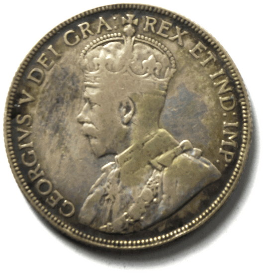 1936 50c Fifty Cents Silver Coin Canada Half Dollar KM# 25a Only 38,550 Minted