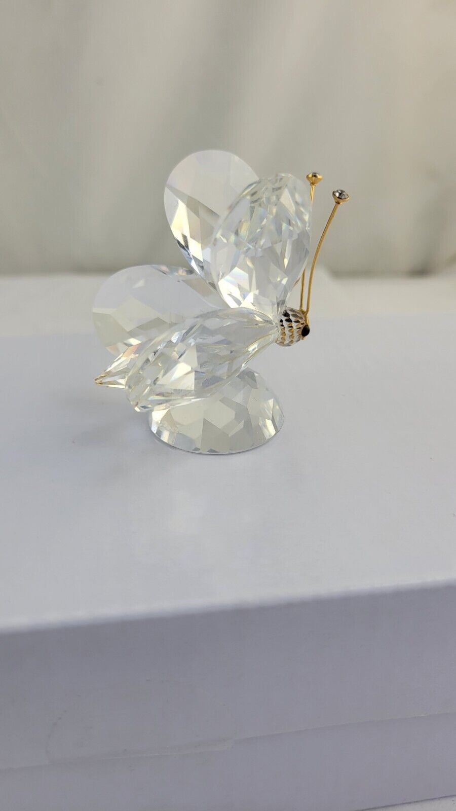Swarovski Crystal Butterfly Figurine 7639 NR 055 Austria No Box