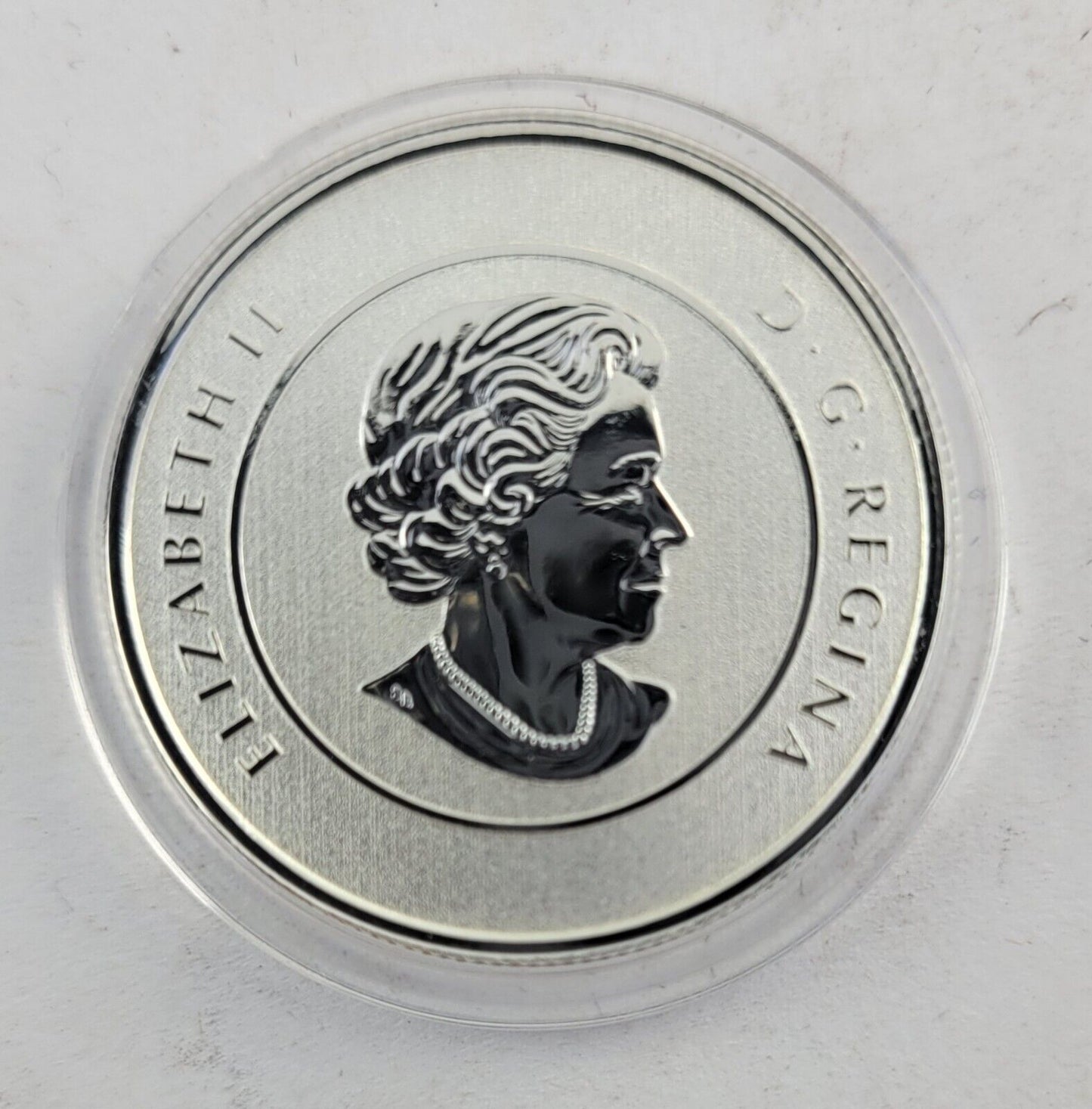 2014 Canada Bobcat .999 Fine Silver $20 Coin Original Mint Capsule Lynx 1/4oz.