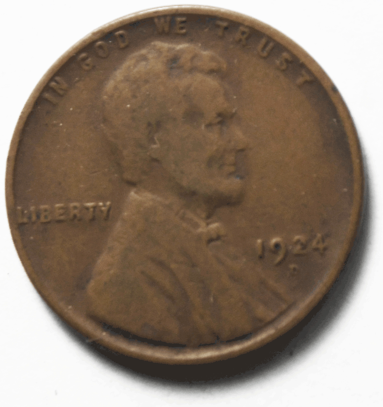 1924 D 1c Lincoln Wheat Cent Denver Penny Rare