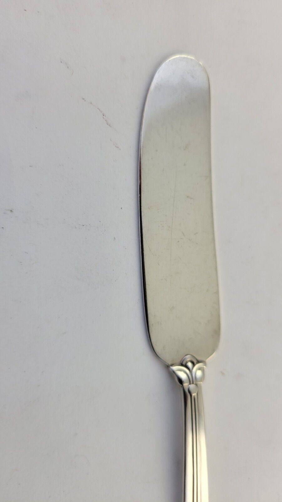 1947 Palmette by Tiffany & Co. Sterling 6 1/4" Flat Butter Spreader 1oz. Mono