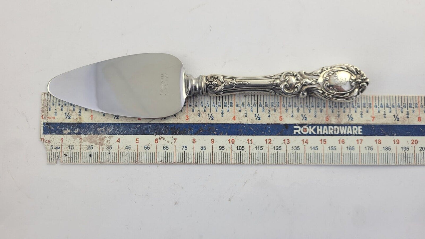 Reed & Barton Francis I Sterling  6-3/4" Cheese Server w/Stainless Blade