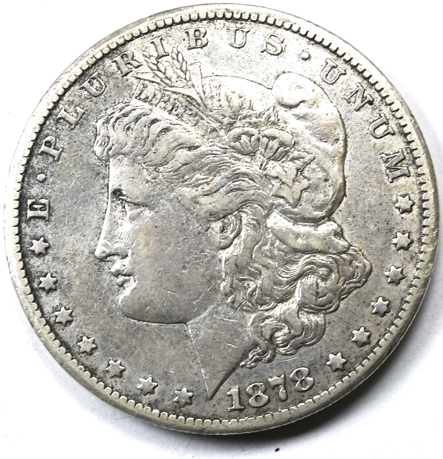 1878 CC $1 Morgan Silver One Dollar Rare Carson City VAM 6 Double Leaves DDO