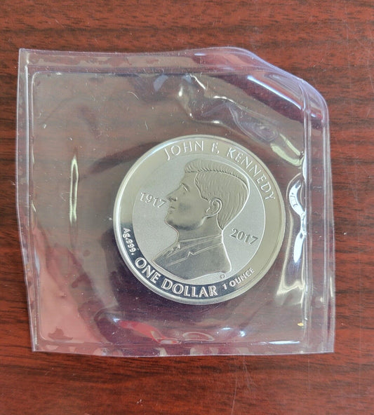 2017 $2 Niue HMS Bounty 1 oz .999 Fine Silver Coin
