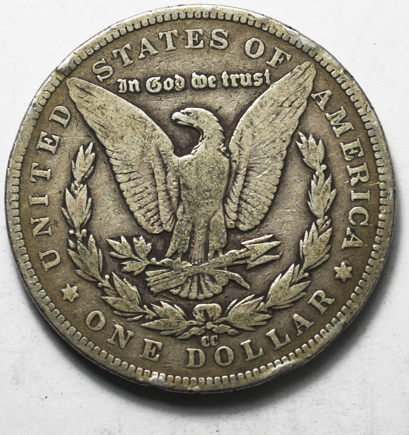 1891 CC $1 Morgan Silver One Dollar Rare Carson City
