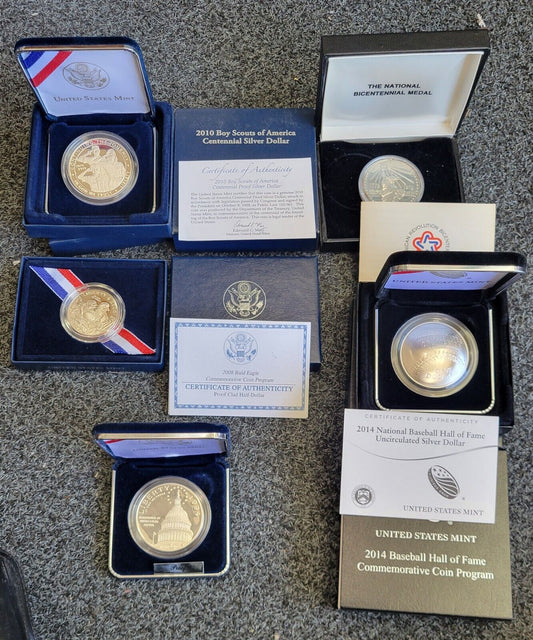 US Mint 1994, 14, 76, 10, 08,  Commemoratives Capital, Eagle,  Bicentennial