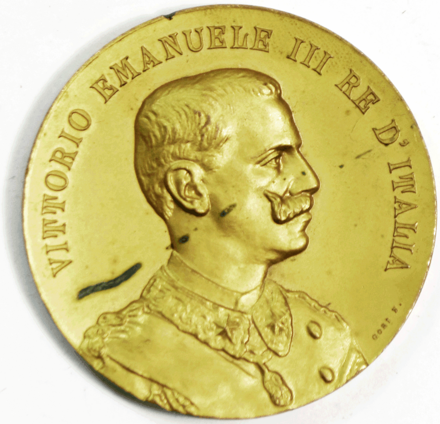 Italy Florence Vittorio Emanuele III (1900-1946) Medal Commemorative Medal 46mm