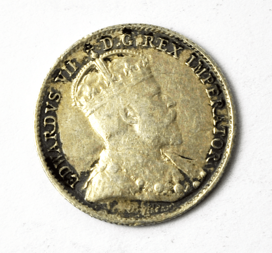 1906 Canada 5 Silver Five Cents KM# 13 Half Dime