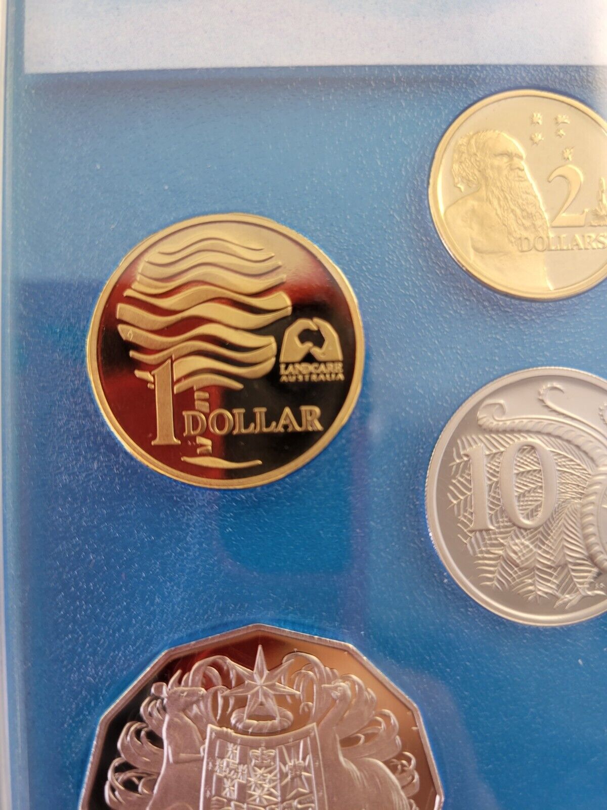 1993 Australian 6 coin proof set, $2 Coin, Water Quality, Wildlife w/Paperwork