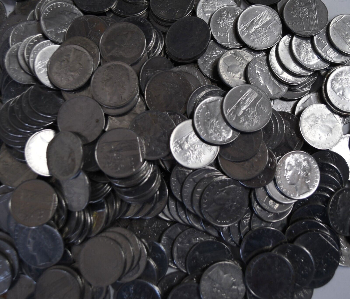 335pc Italy 100 One Hundred Lire Coins Lot 1955-1989