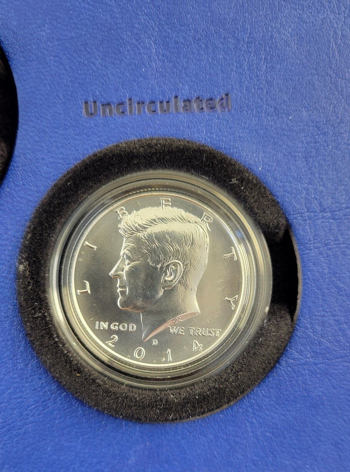 2014 Kennedy 50th Anniversary Silver Half Dollar 4 Coin Set Boxed w/COA