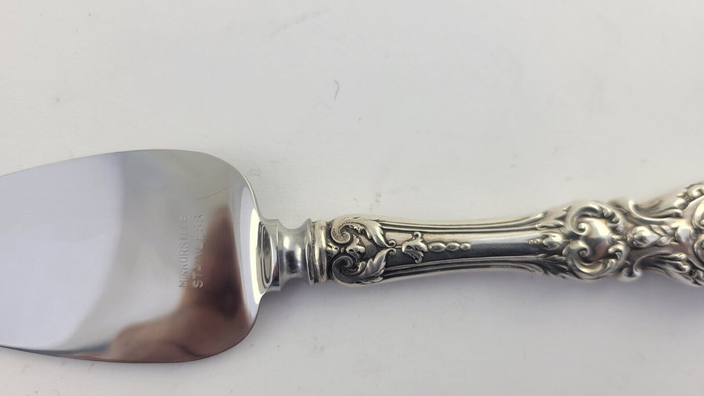 Reed & Barton Francis I Sterling  6-3/4" Cheese Server w/Stainless Blade