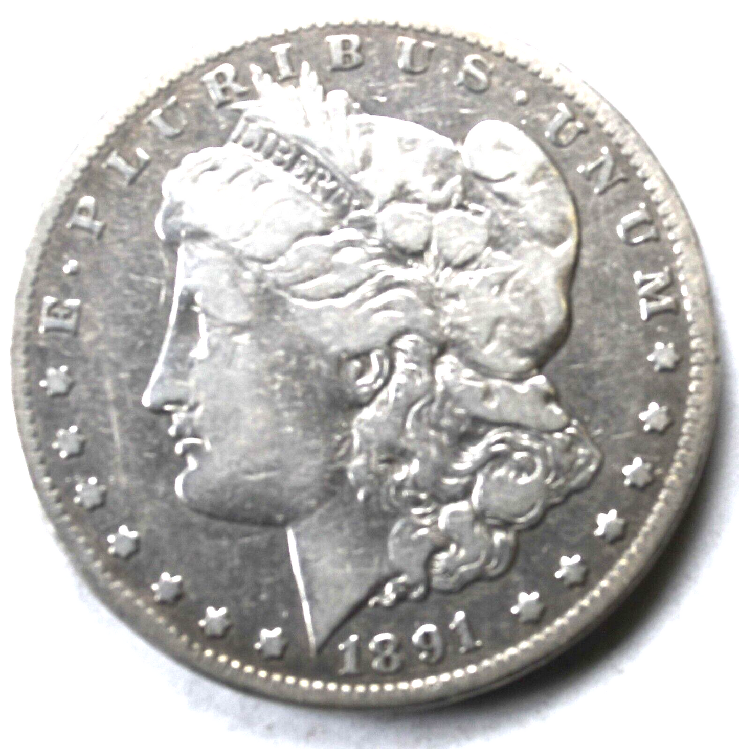 1891 CC $1 Morgan Silver One Dollar Rare Carson City