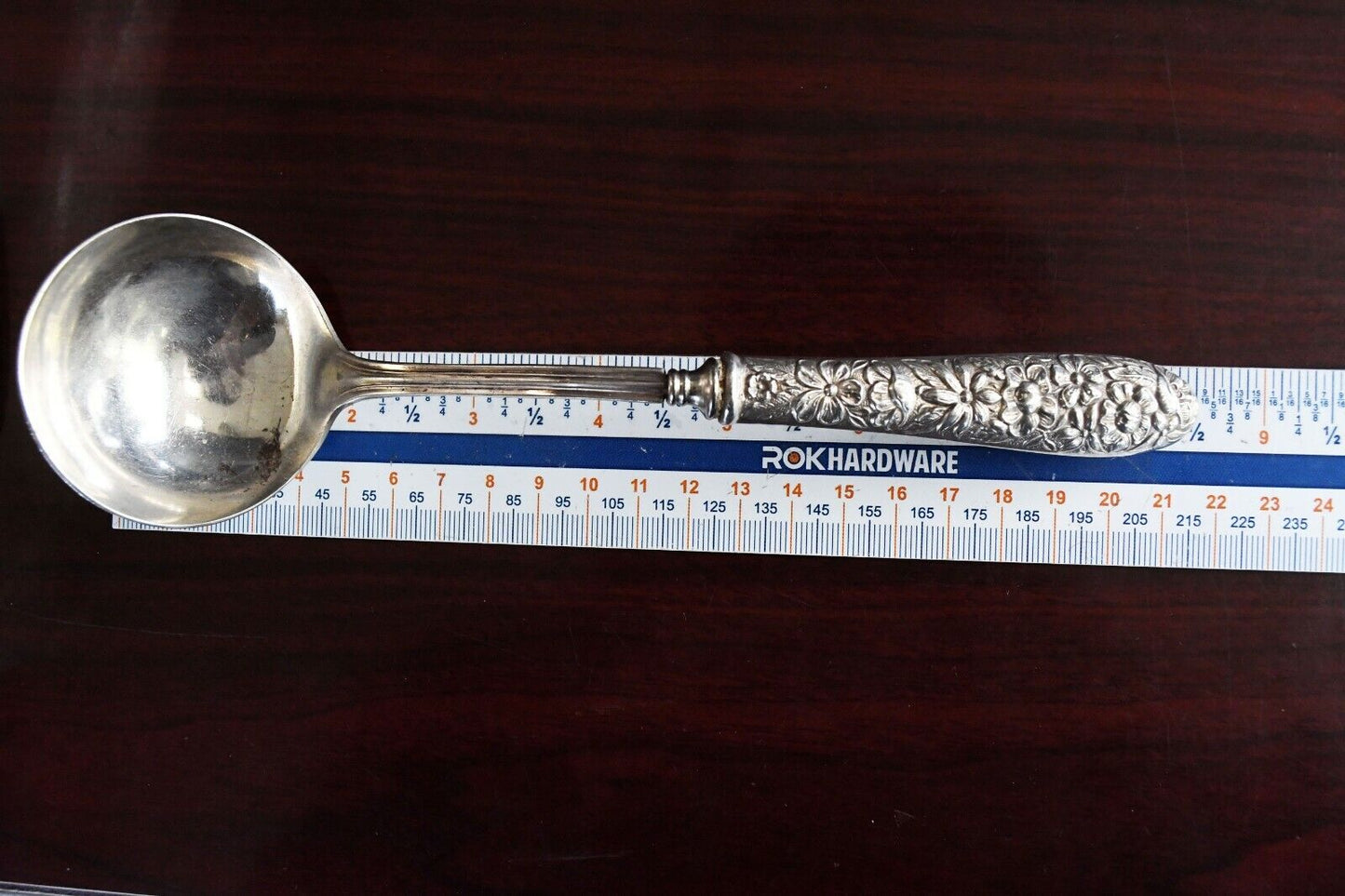 Southern Rose by Manchester Sterling/Stainless 8 1/8" Soup Ladle 2.4 oz.