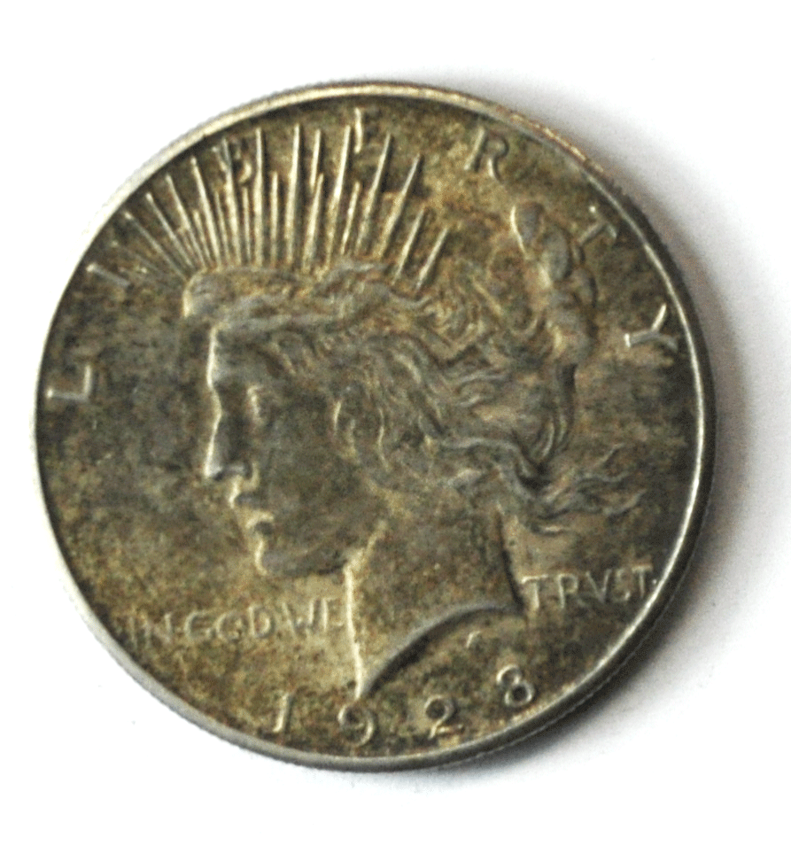 1928 S $1 Peace Silver One Dollar US San Francisco Rare VAM 3A Top 50