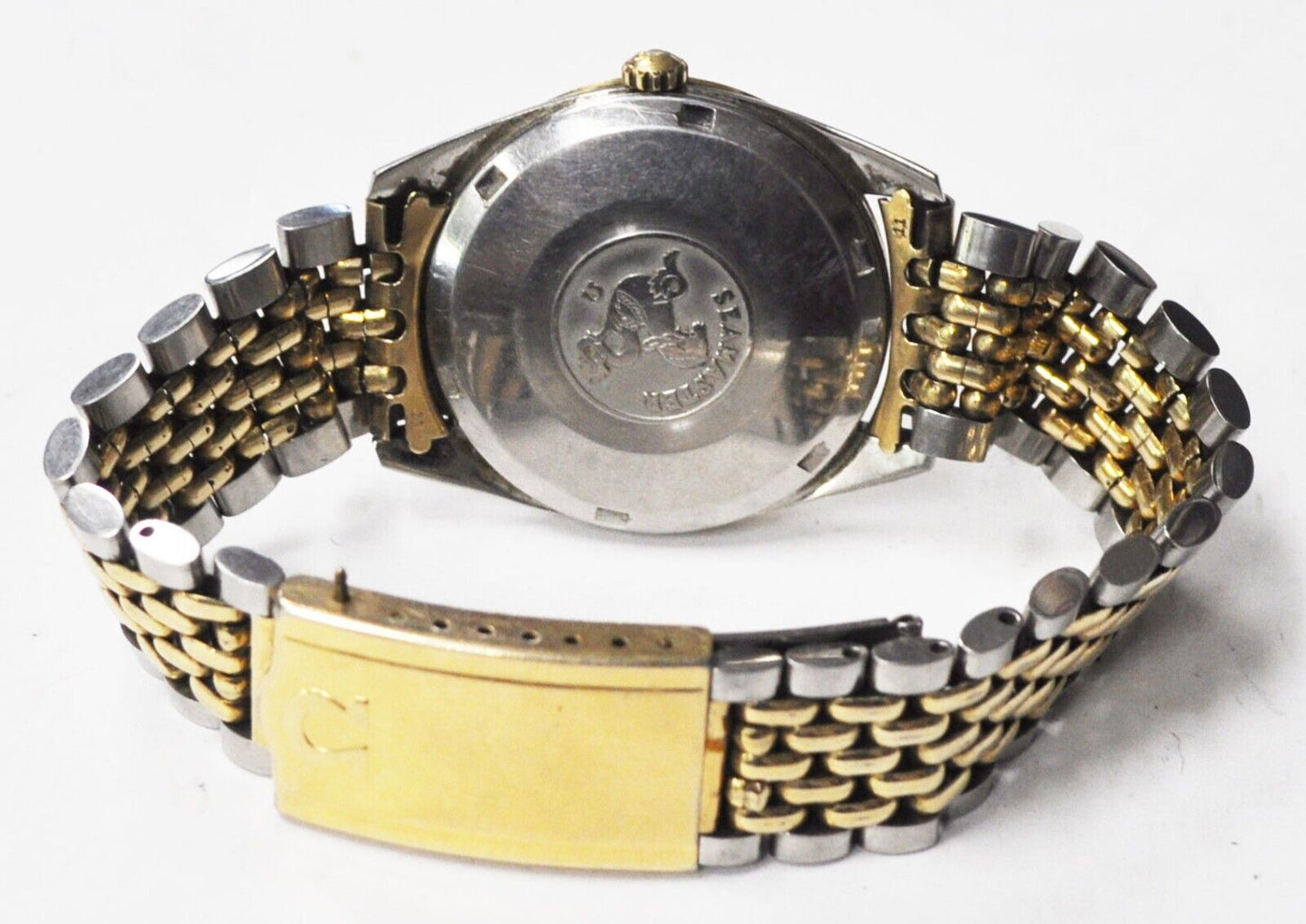 1959 Men's Omega 14733-1 SC Seamaster Automatic 570 33mm Two Tone Original Band