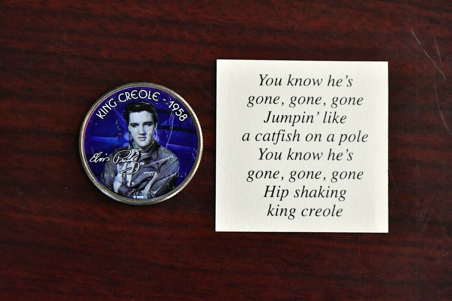 1958 Elvis Presley "King Creole" Movie Collection Kennedy Half Dollar