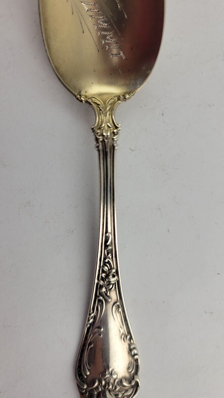 Lee's Summit Kansas City Sterling 5 3/4" Souvenir Spoon w/Goldwash Bowl .67oz.