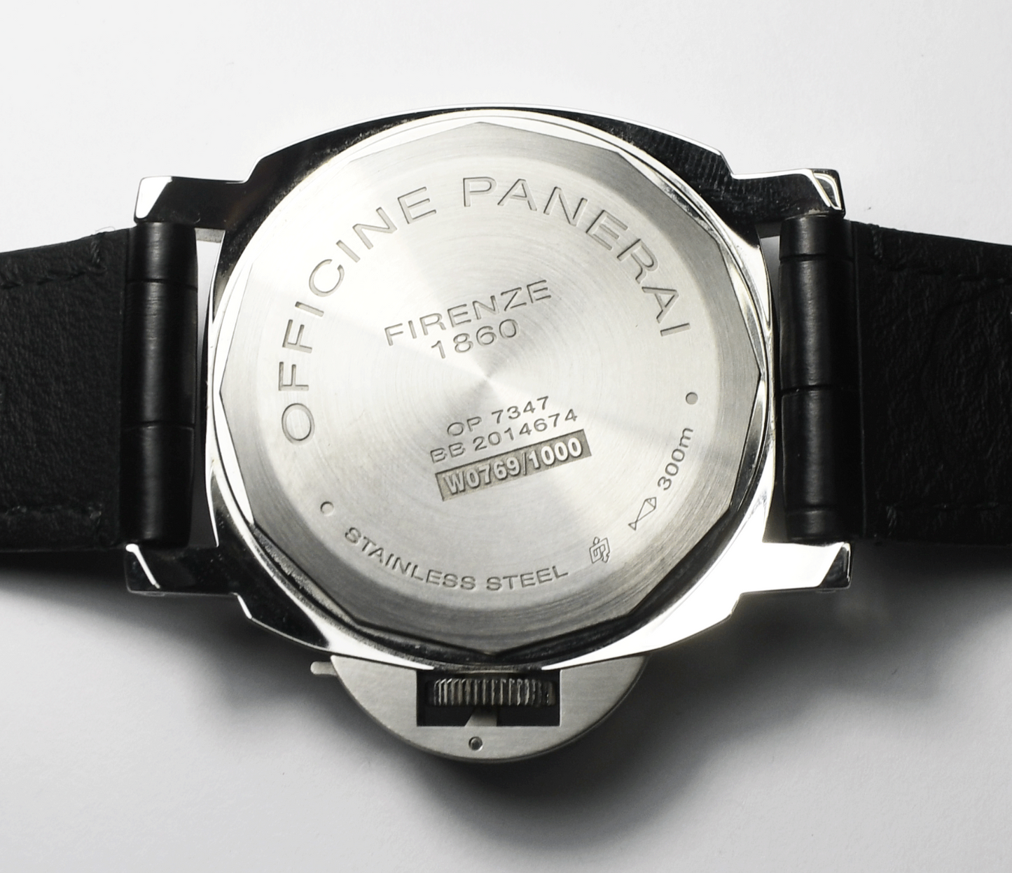 Panerai Luminor 8 Days Giorni 44mm SS OP7347 WR300m Box Papers & Strap PAM00915