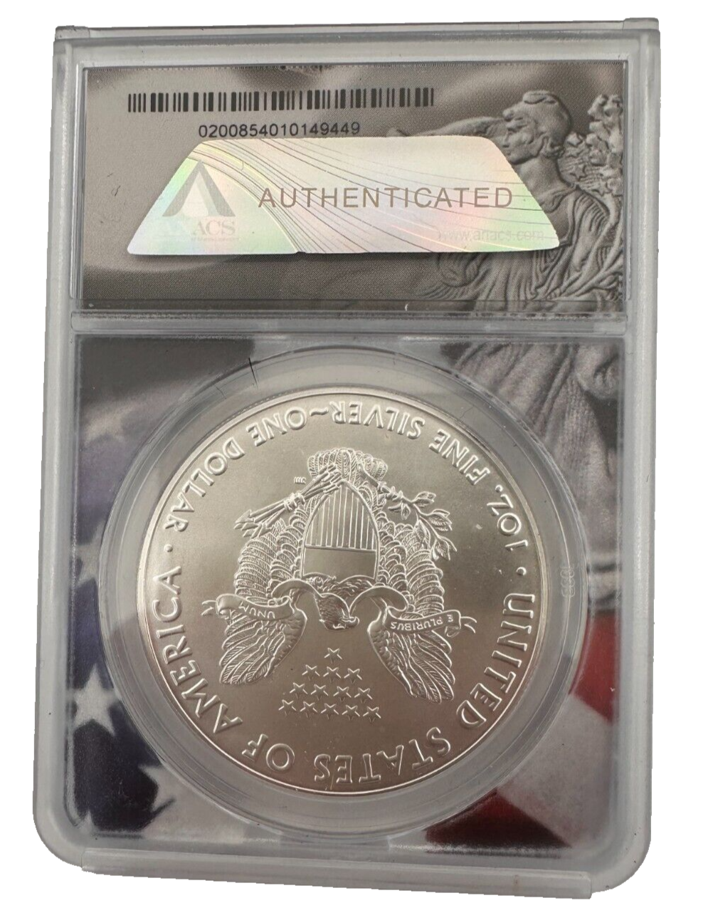 2021 American Silver Eagle ANACS MS70 Type 1 - A First Strike Coin