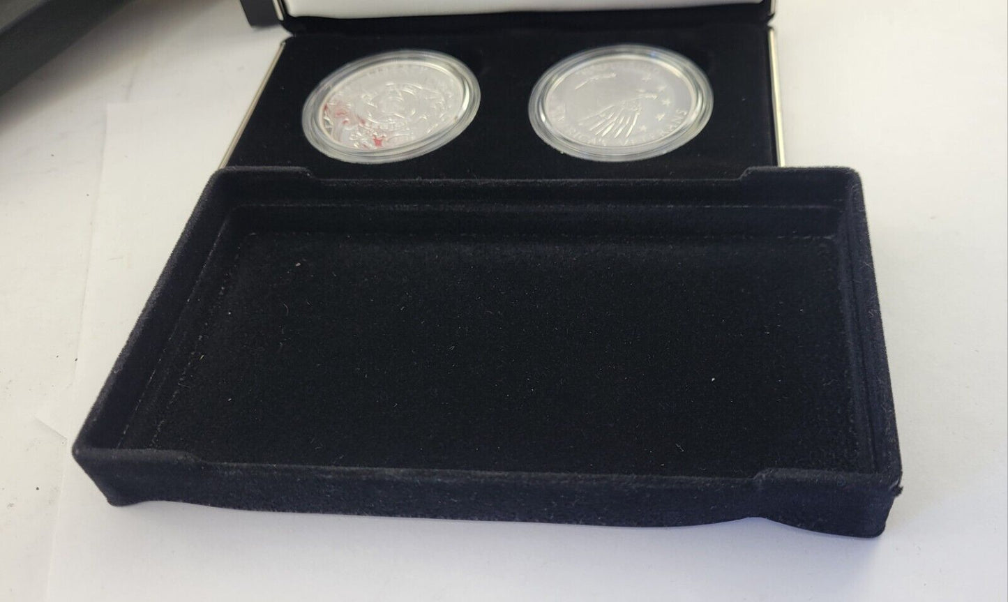 2019 American Legion 100th Anniversary Silver Proof Dollar Medal Set w/COA Boxed