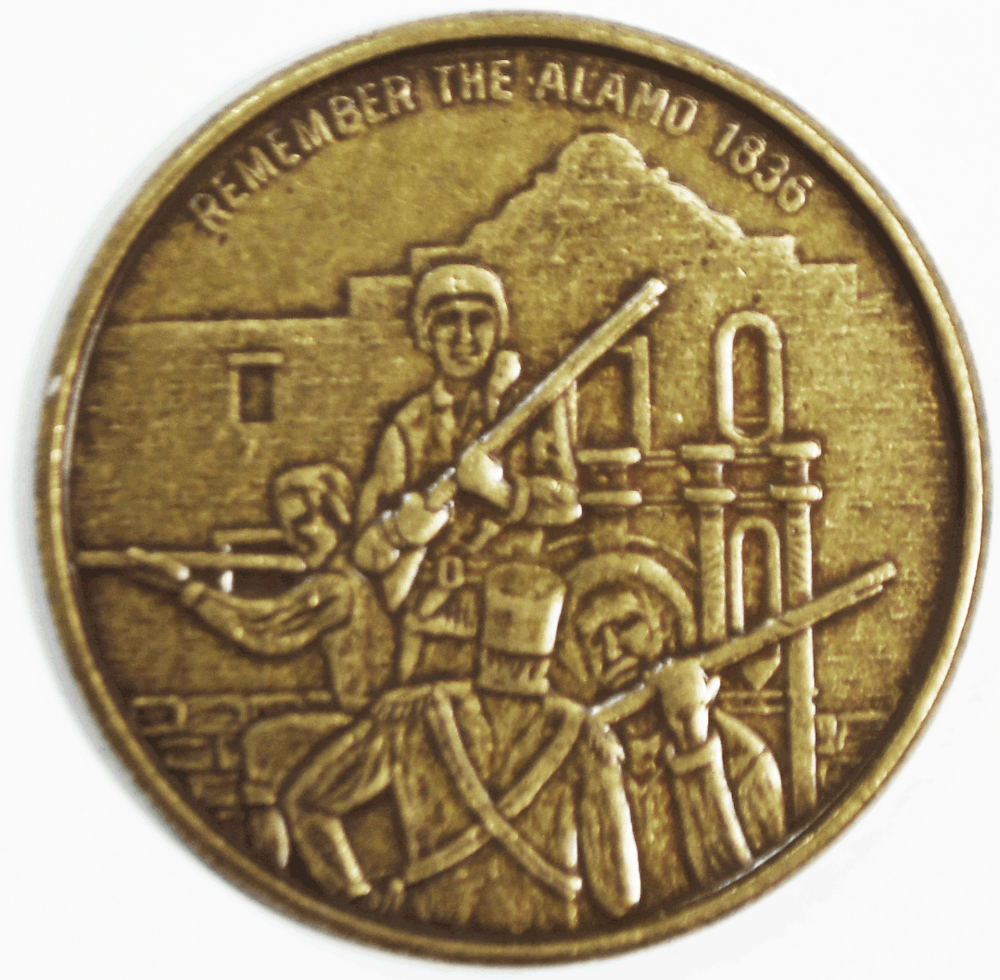 Remember the Alamo Siege & Battle Medal 39mm