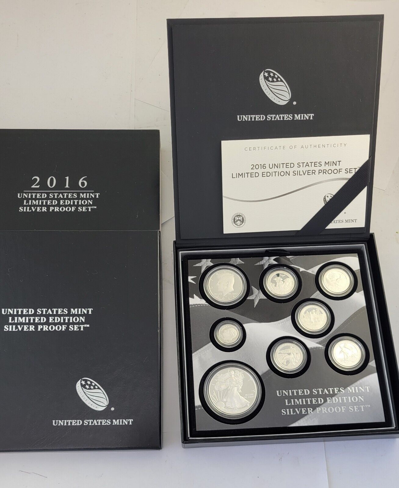 2016 US Mint Limited Edition Silver Proof Set w/Box & COA
