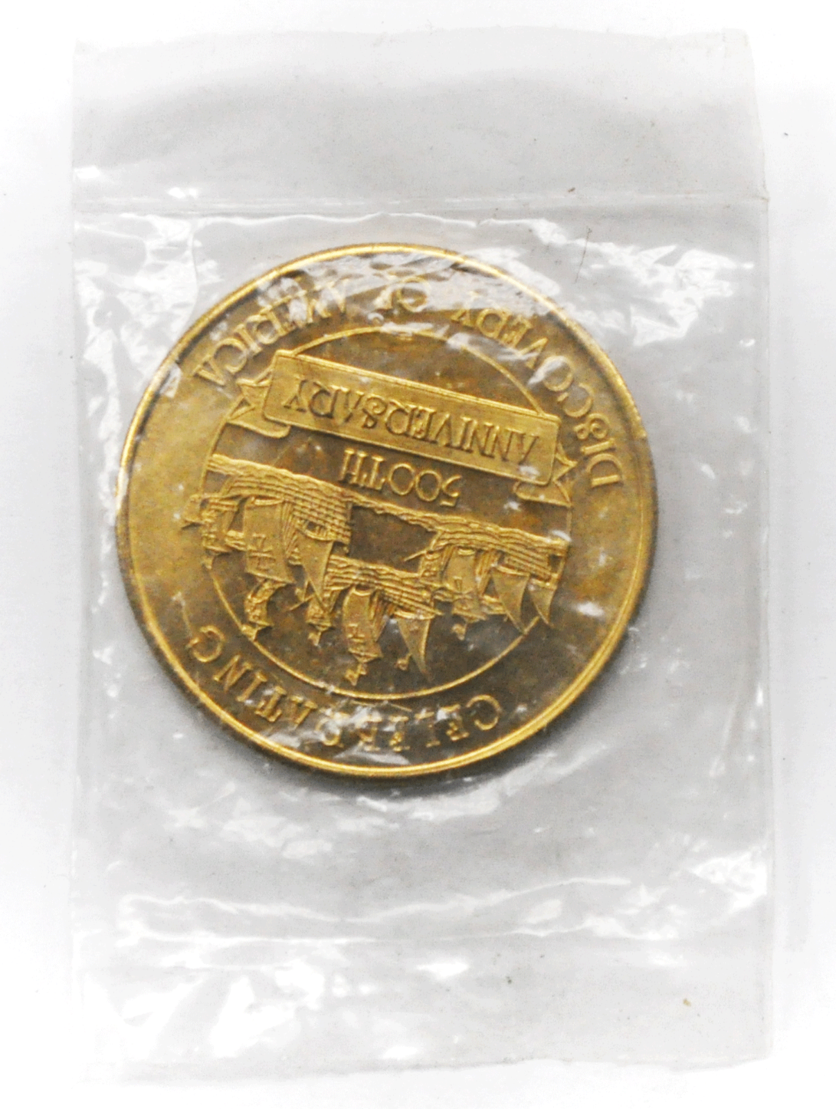 1992 Greater KC Columbus Discovery of America 500th Anniversary Medal 39mm