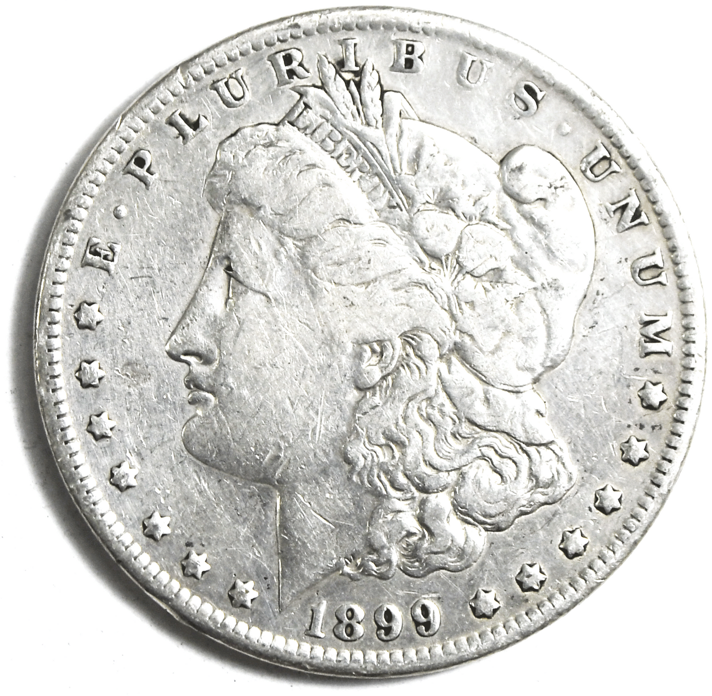 1899 S $1 Morgan American Silver One Dollar US San Francisco