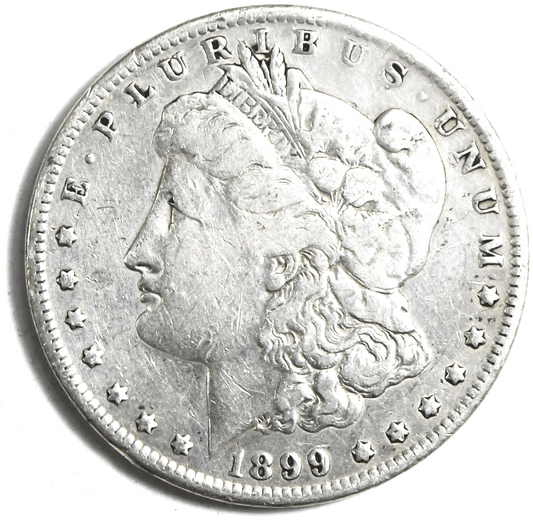 1899 S $1 Morgan American Silver One Dollar US San Francisco