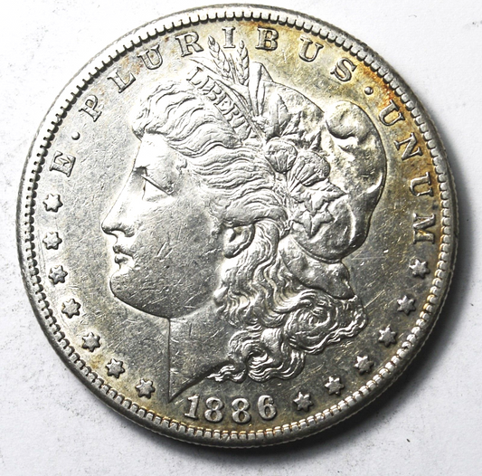 1886 S $1 Morgan Silver One Dollar San Francisco
