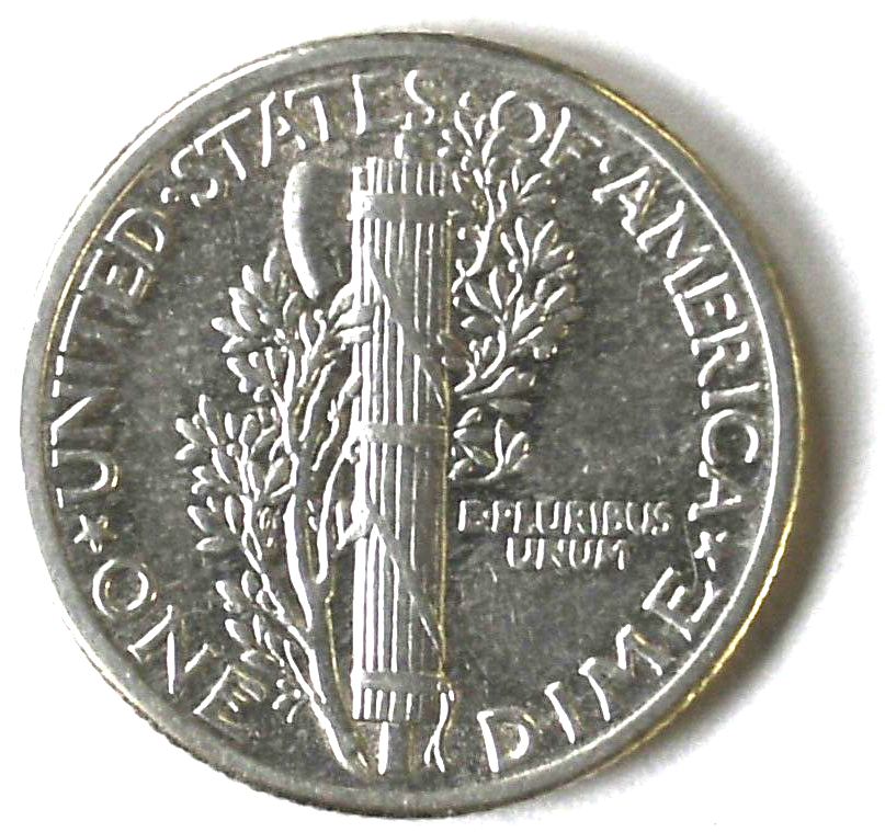 1934 10c Mercury Silver Dime Ten Cents Philadelphia