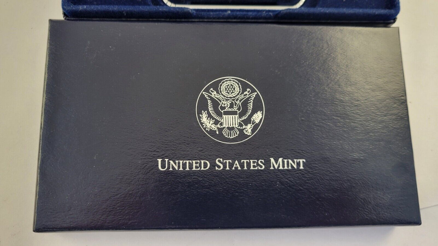 1997 S Jackie Robinson 50th Anniversary Proof Silver Dollar Commemorative Coin