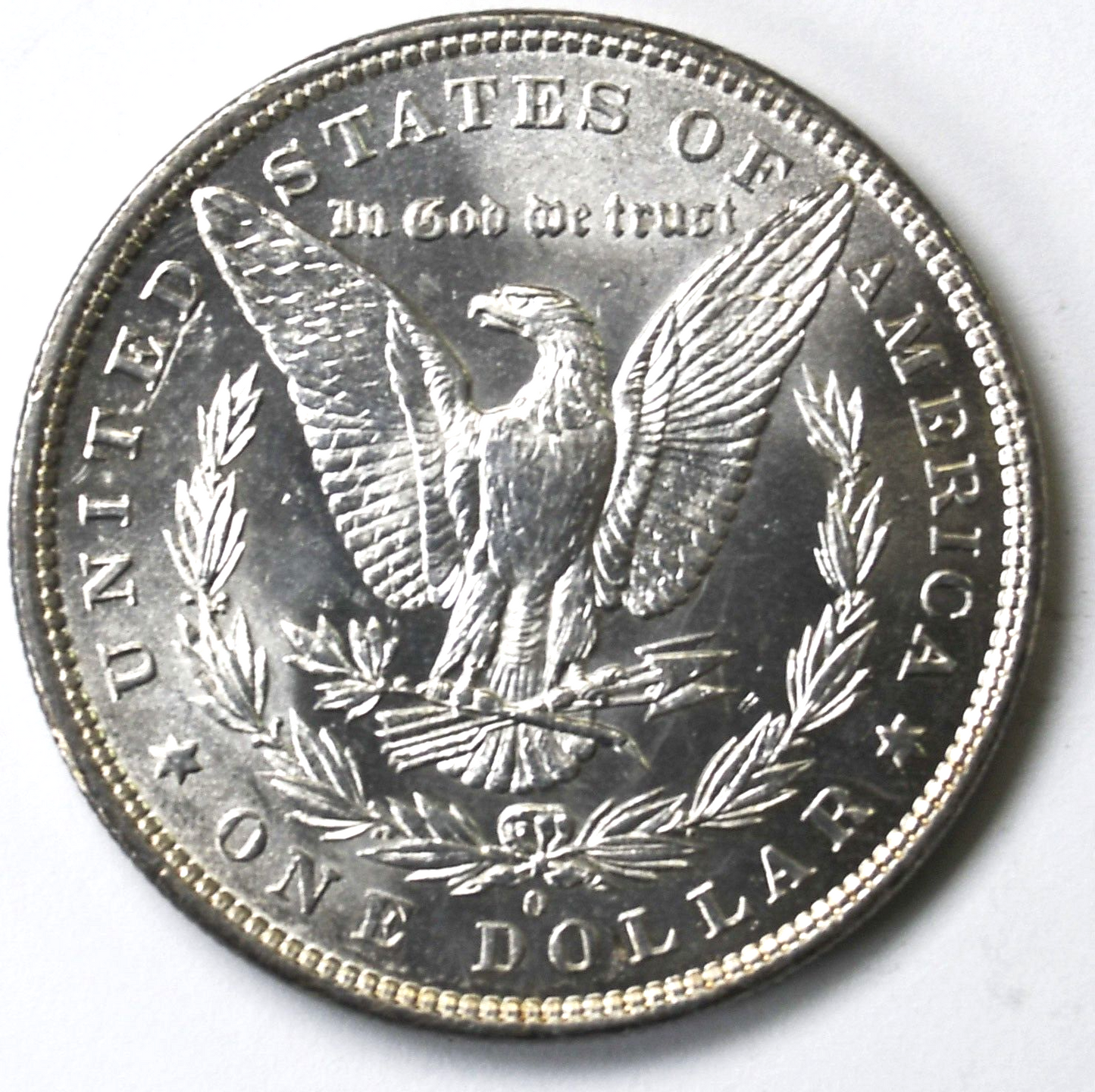 1881 O $1 Morgan Silver One Dollar New Orleans AU-Unc