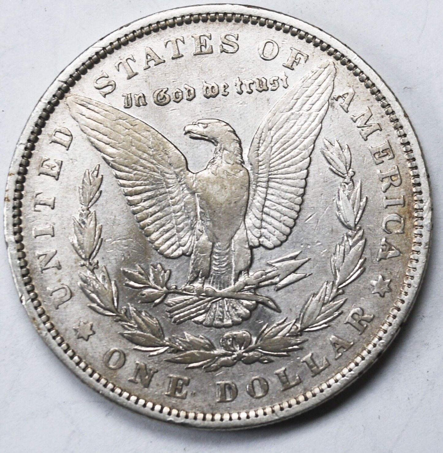1894 $1 Morgan Silver One Dollar Rare Philadelphia AU Cleaned