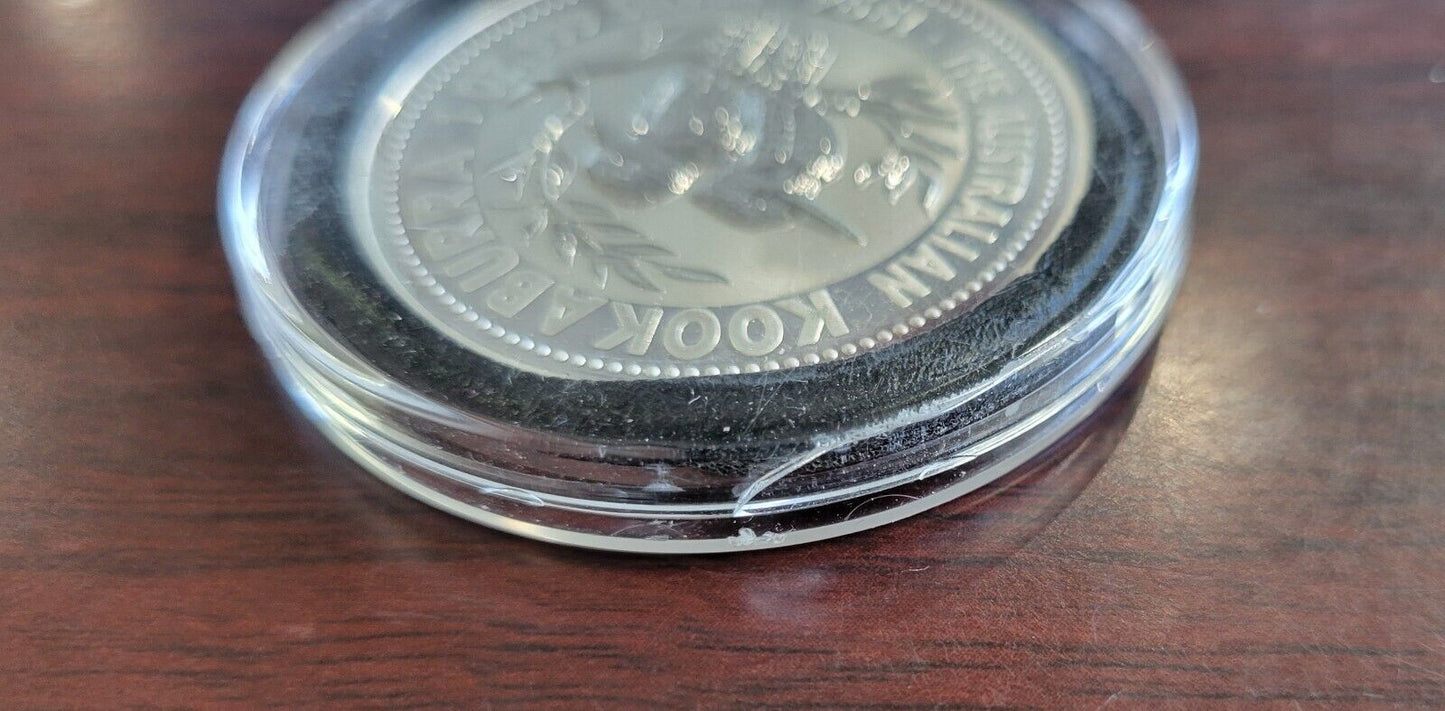 1994 Australian Kookaburra 1oz. Silver .999 Fine Dollar Coin