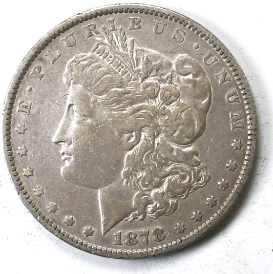 1878 $1 Morgan Silver One Dollar Philadelphia 79 Reverse VAM 229.1
